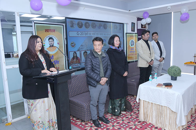 भारत-तिब्बत समन्वय संघ स्थापना दिवस एवं G20 देशो पर चर्चा एवं भारत का सांस्कृतिक संदेश